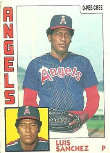 1984 O-Pee-Chee Baseball Cards 258     Luis Sanchez